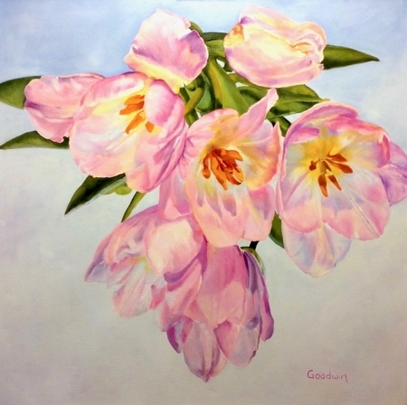 Luminescence    Oil on canvas.  42x42  C$2.500