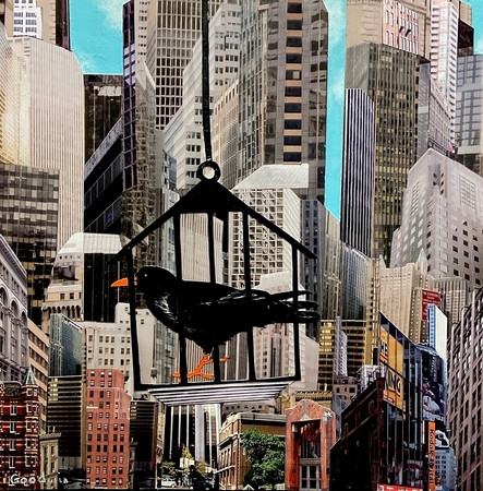 Swinging in the City    16x16